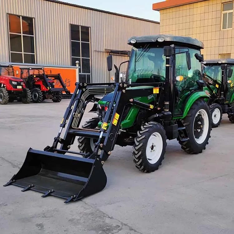 Front End Loader On Tractor