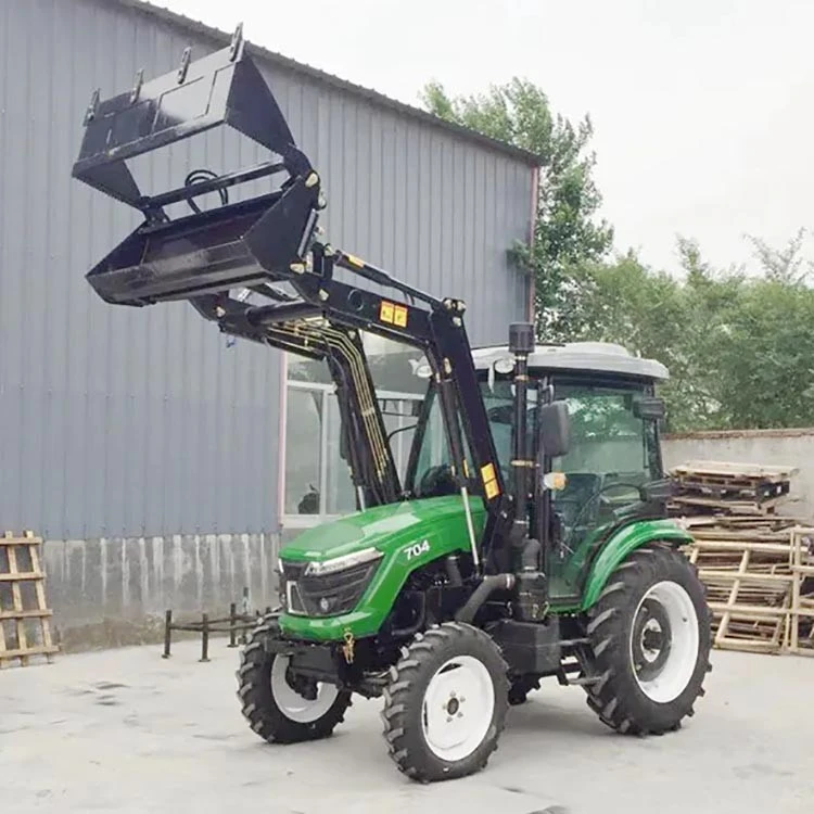 Front End Loader On Tractor
