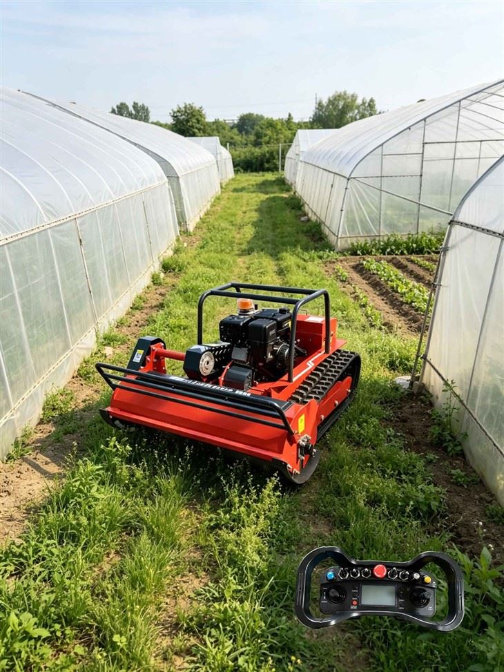 Wireless Remote Control Grass Cutter factory
